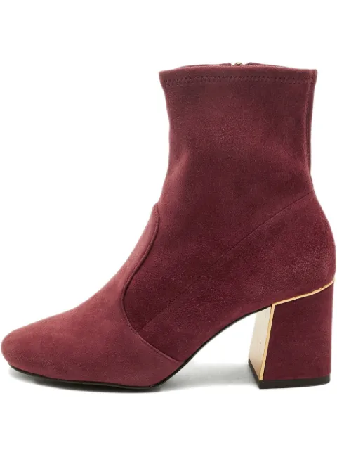 Tory Burch suede block-heel boots