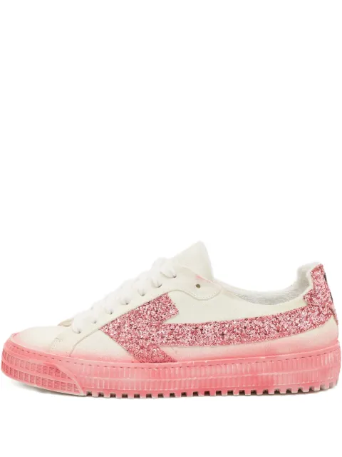 Off-White Pre-Owned baskets à logo pailleté