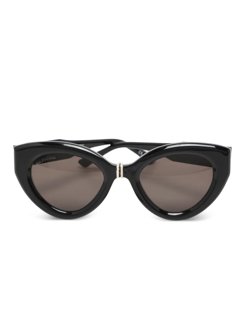 Balenciaga Pre-Owned cat-eye sunglasses - Schwarz