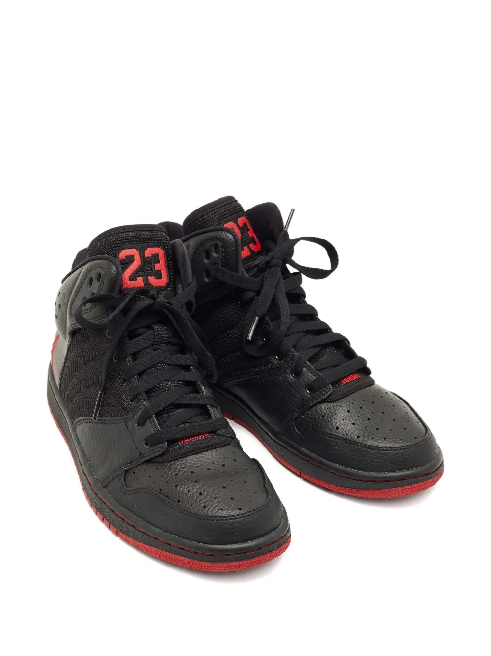 Jordan Air  1 leather sneakers - Zwart