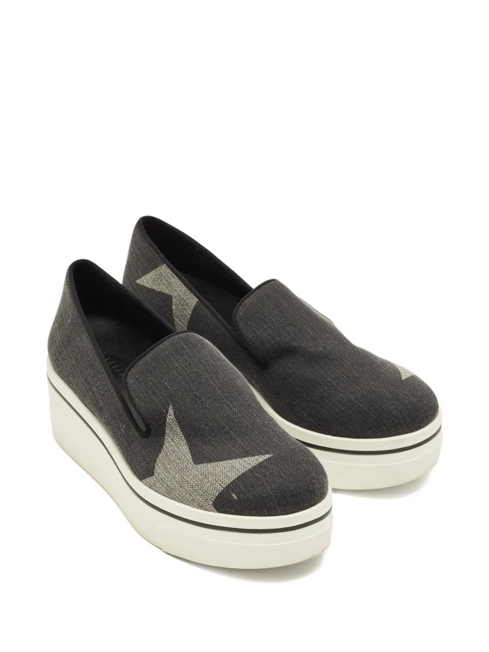 STELLA MCCARTNEY Pre-owned Star Slip-on Sneakers In Black