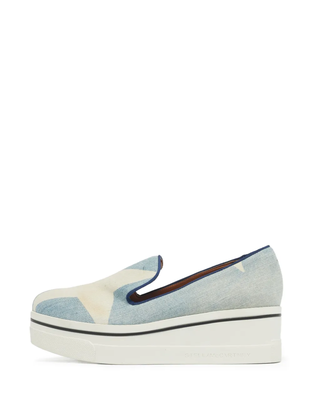 Stella McCartney Pre-Owned Sneakers Binx con suola rialzata - Blu