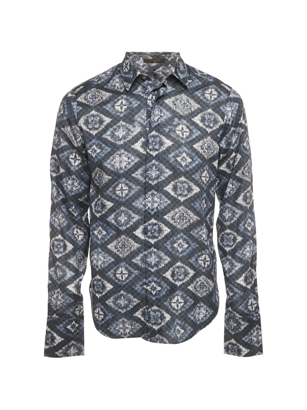 Louis Vuitton Pre-Owned patterned shirt - Blu