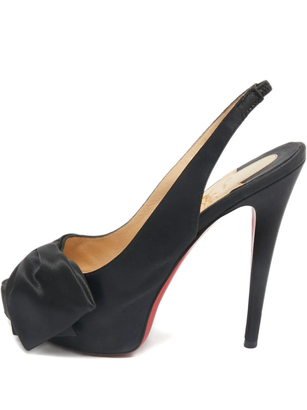 Christian Louboutin Pre-Owned bow-detail pumps - Nero