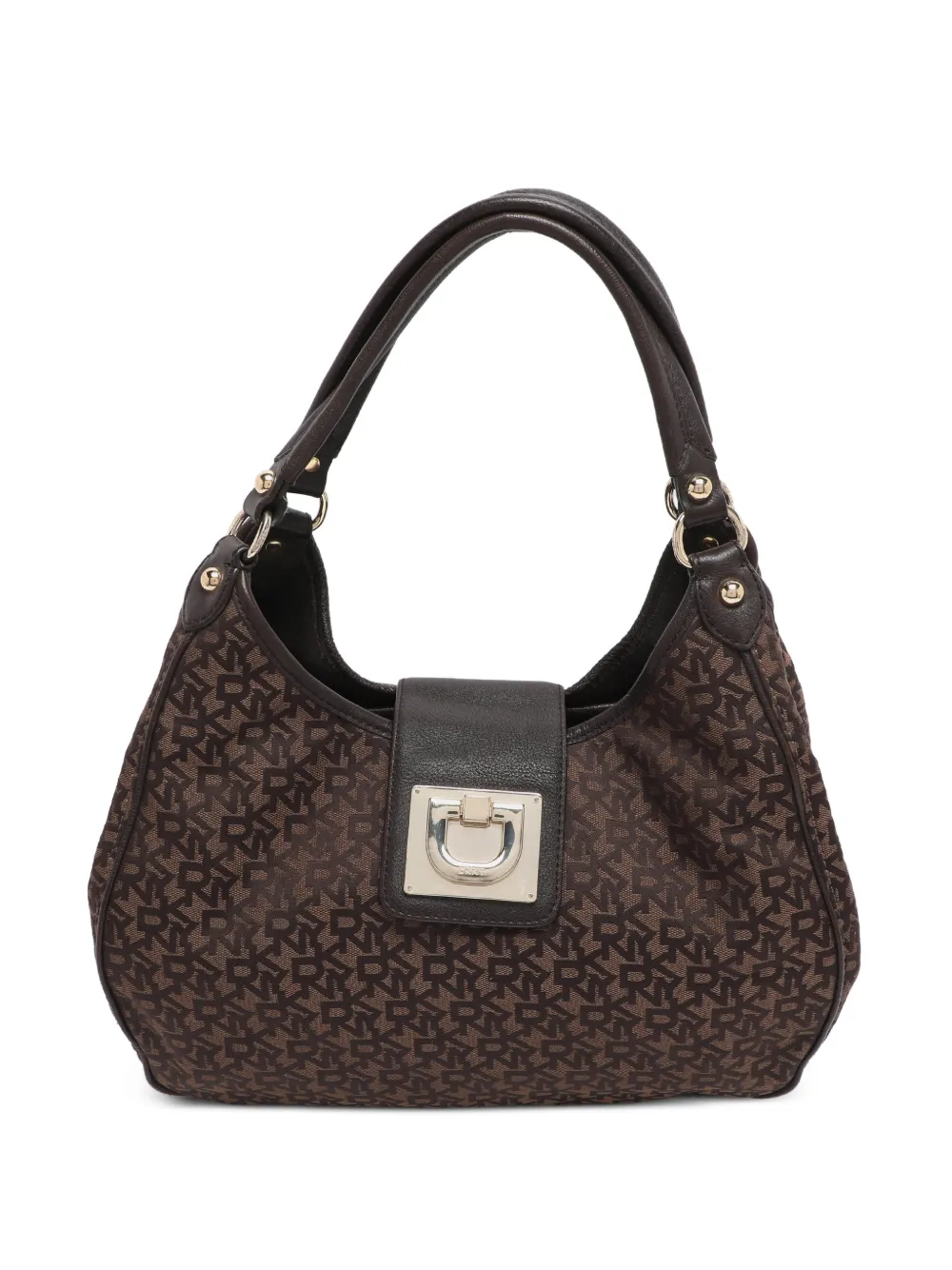 DKNY Vintage Borsa tote con stampa - Marrone