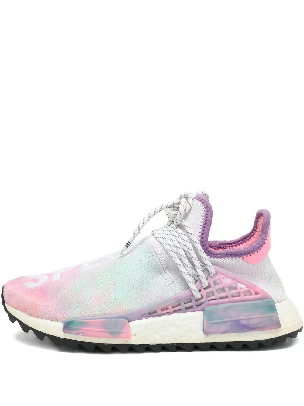adidas by Pharrell Williams x Pharrell Williams x Adidas Hu NMD lettering sneakers - Pink