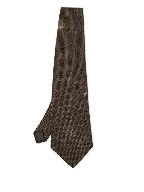 Lanvin Pre-Owned silk pattern tie