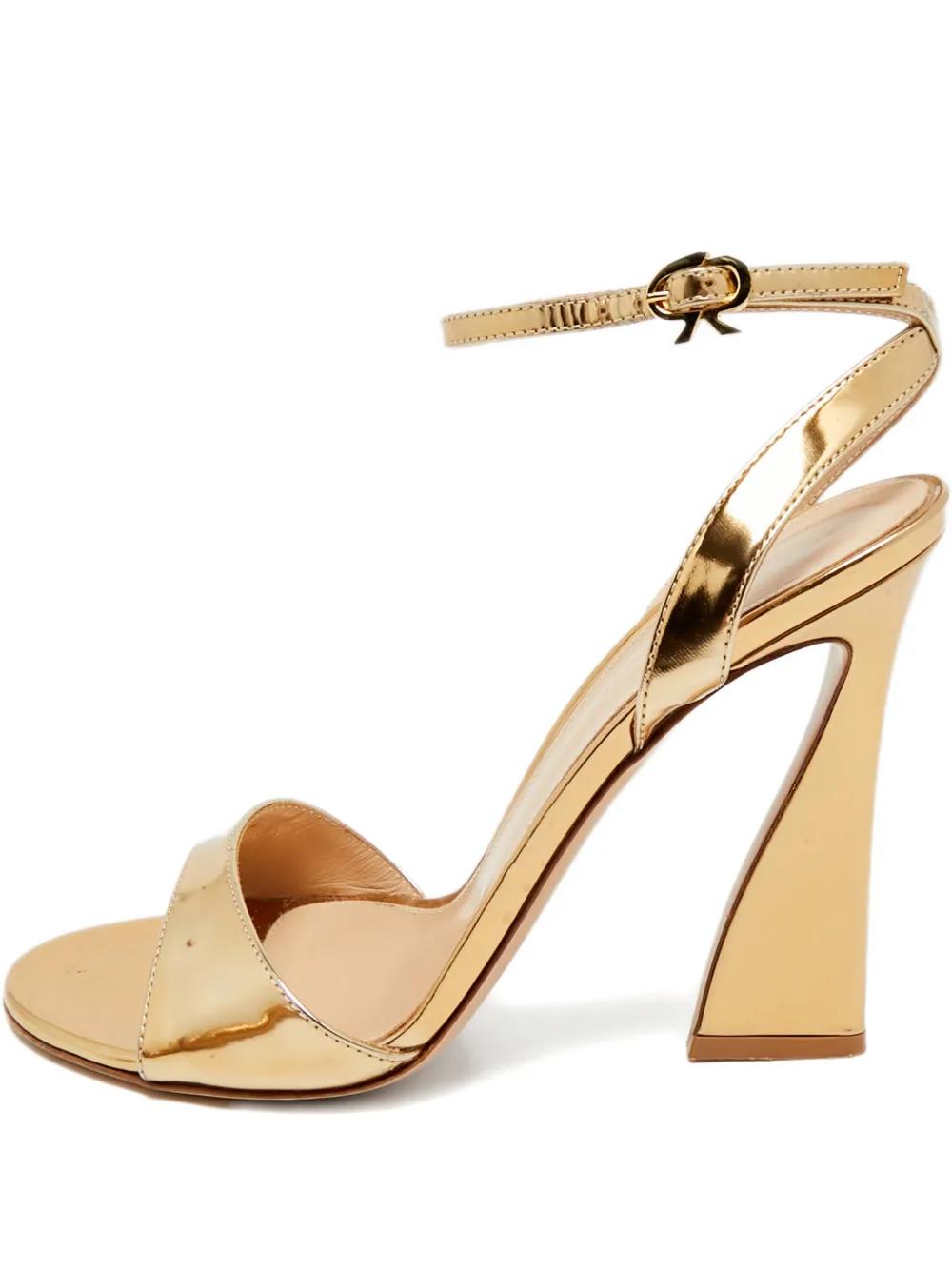 Gianvito Rossi leather slingback sandals - Oro
