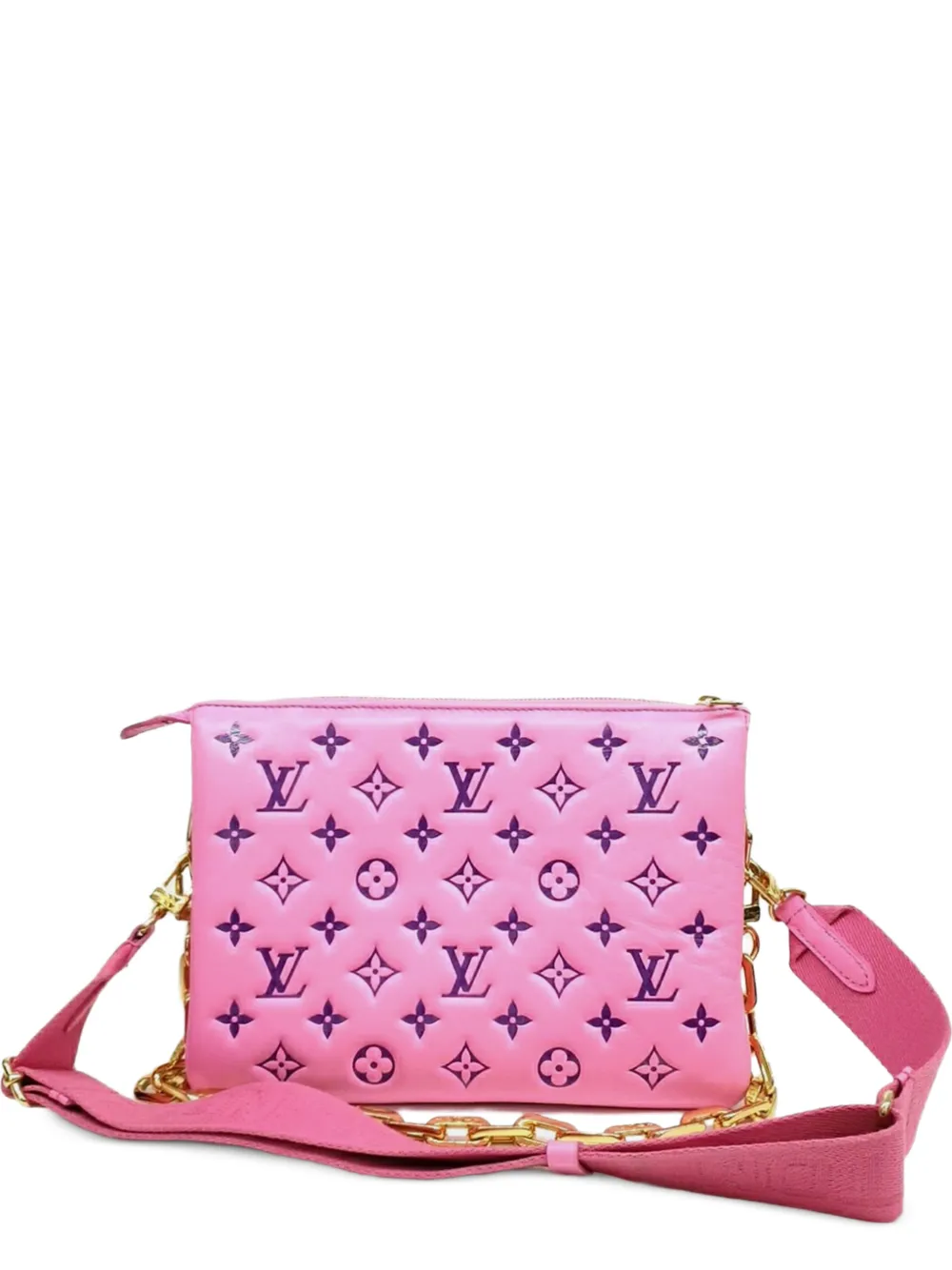 Louis Vuitton Pre-Owned PM Monogram-pattern leather shoulder bag - Rosa