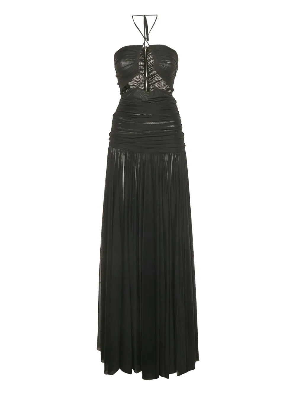 Dolce & Gabbana Pre-Owned Abito con ruches - Nero