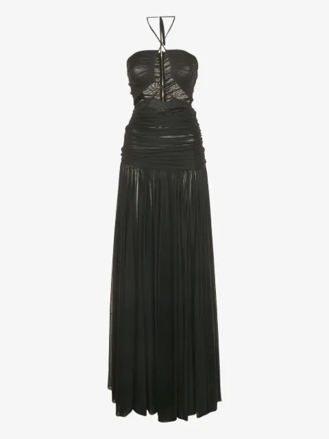 Dolce & Gabbana Pre-Owned halterneck ruched dress