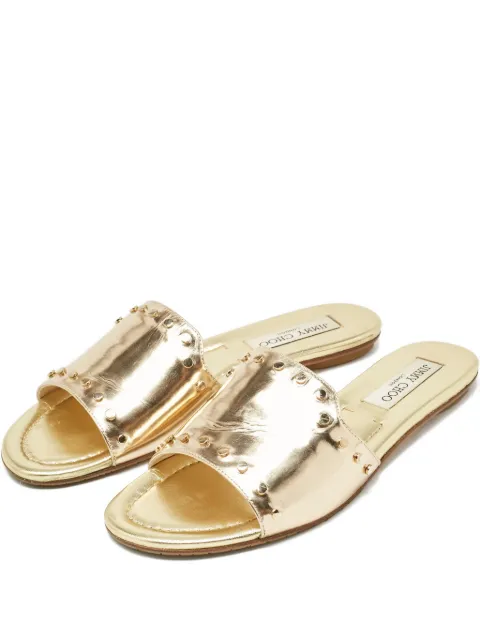 Jimmy Choo Pre-Owned Nanda studded sandals