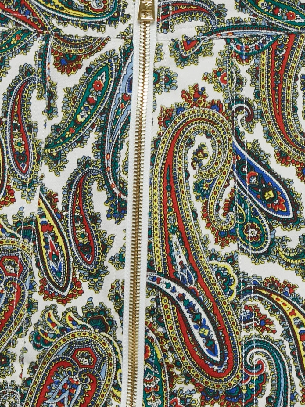 Diane Von Furstenberg Vintage paisley zip-fastening pencil skirt - Groen