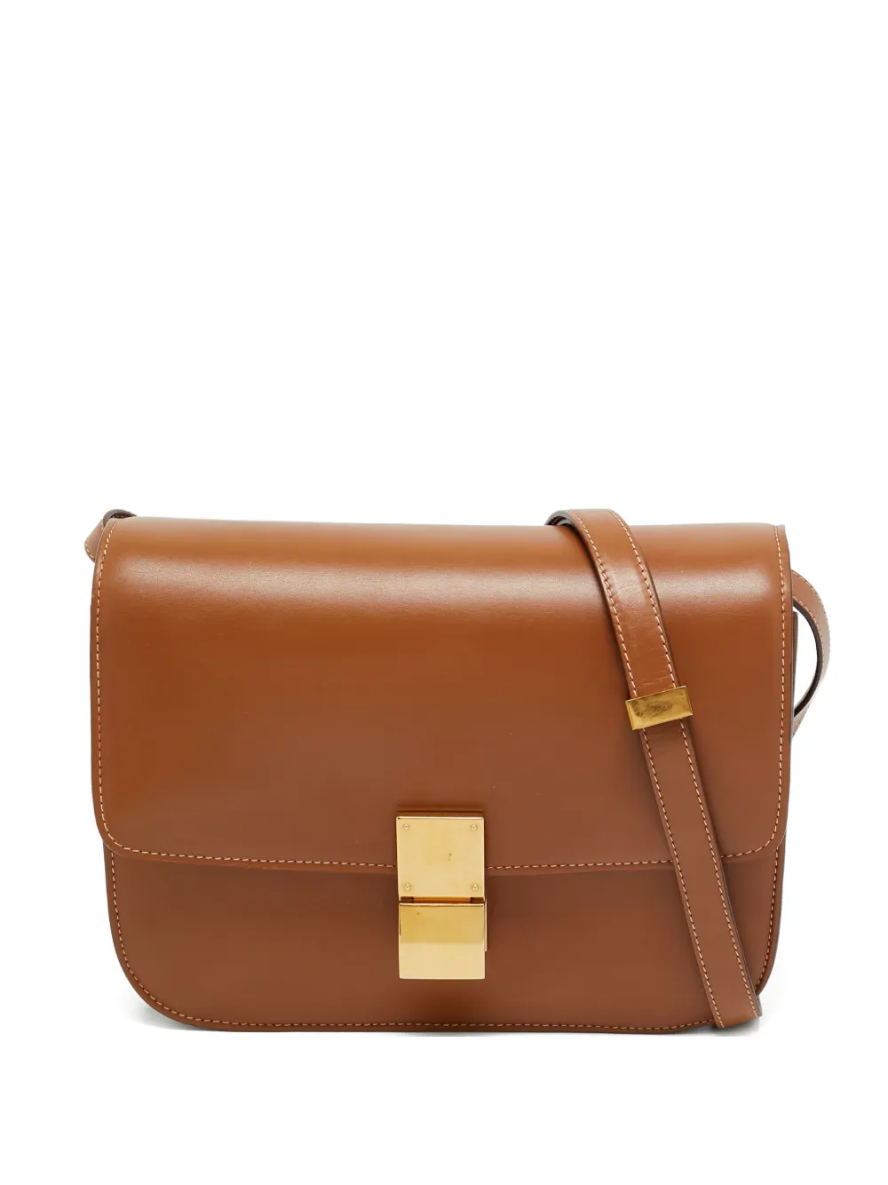 Celine Pre-Owned Borsa a tracolla media 2018 - Marrone