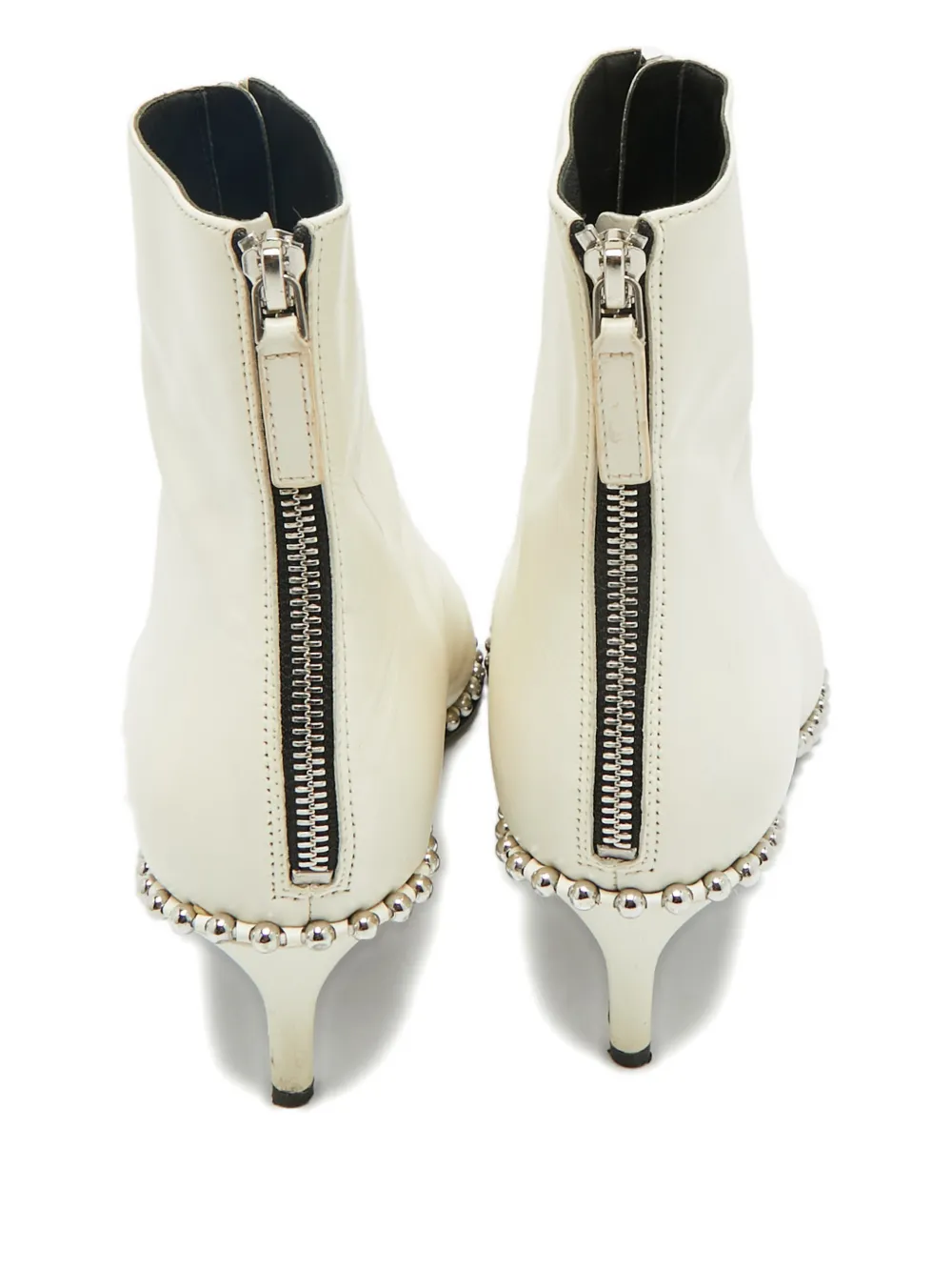 Alexander Wang Eri studded leather boots - Wit