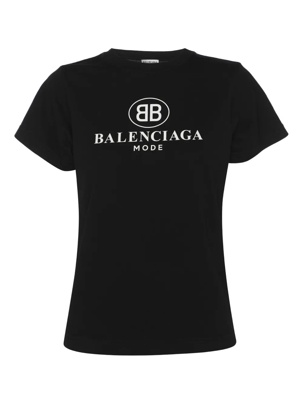 Balenciaga Pre-Owned 2018 logo-print top - Nero