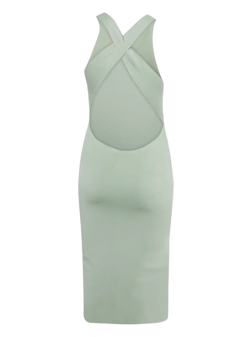 Alice + olivia open-back sleeveless dress - Groen