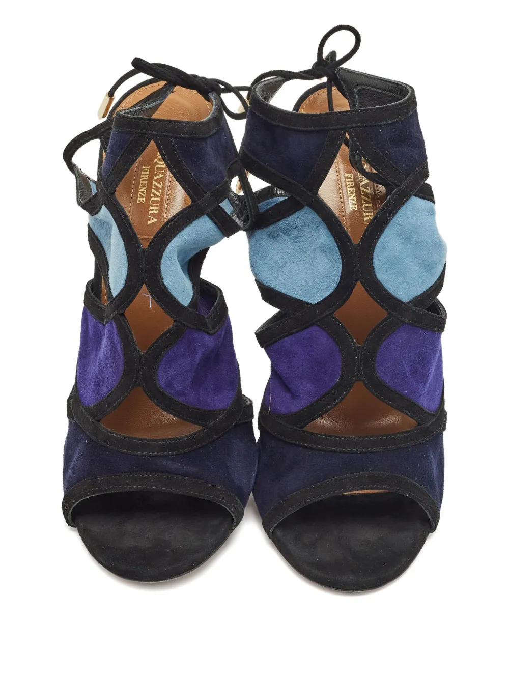 Aquazzura Vika strappy sandals - Blau
