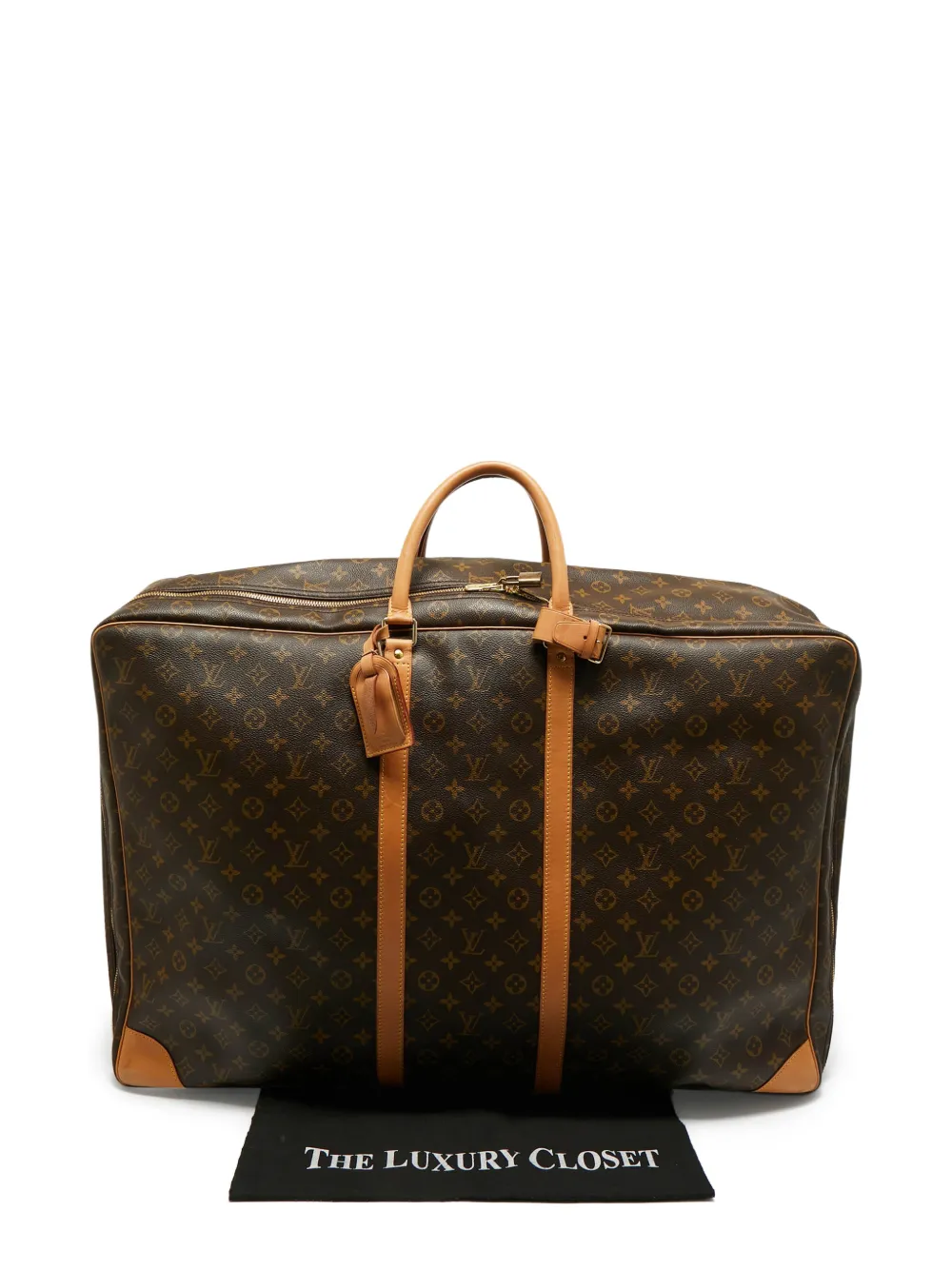 Louis Vuitton Pre-Owned 2000 70 Sirius Monogram coated-canvas briefcase | Brown | Image 1