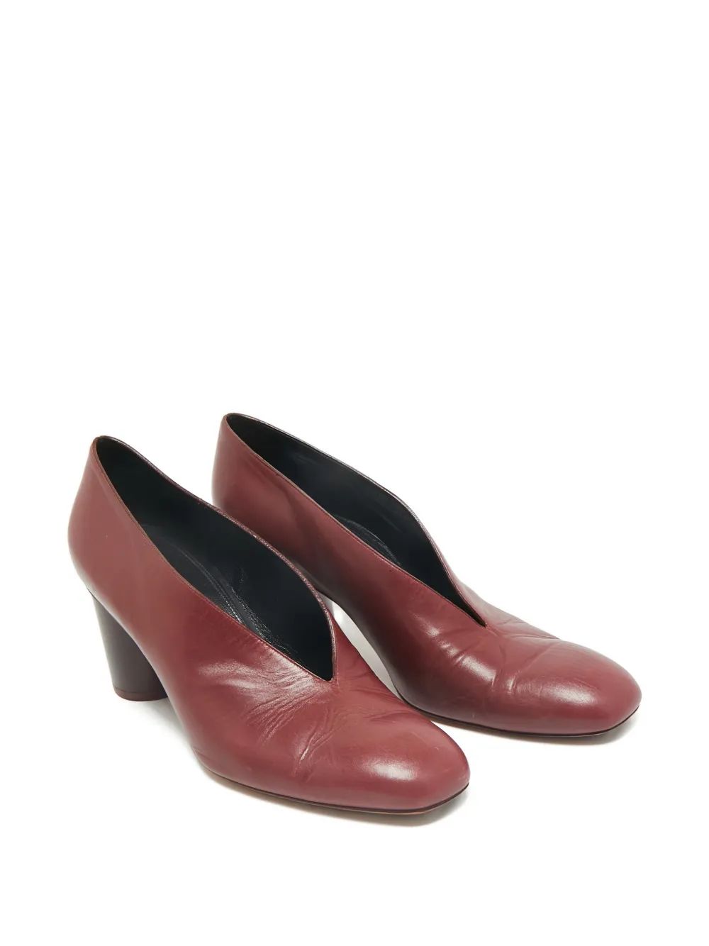 Celine Pre-Owned block-heel pumps - Rood