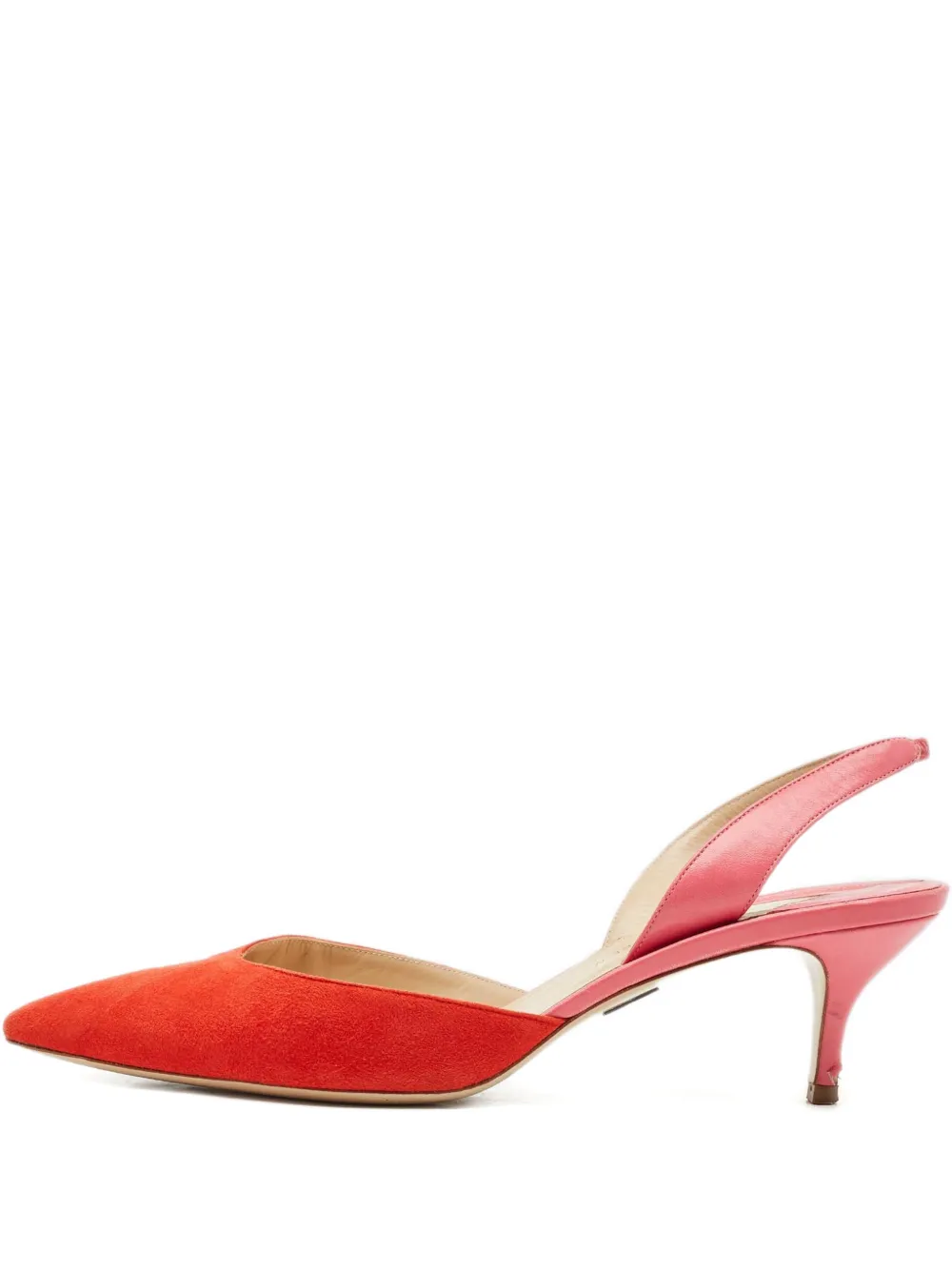 Paul Andrew slingback pointed pumps | Red | Image 1