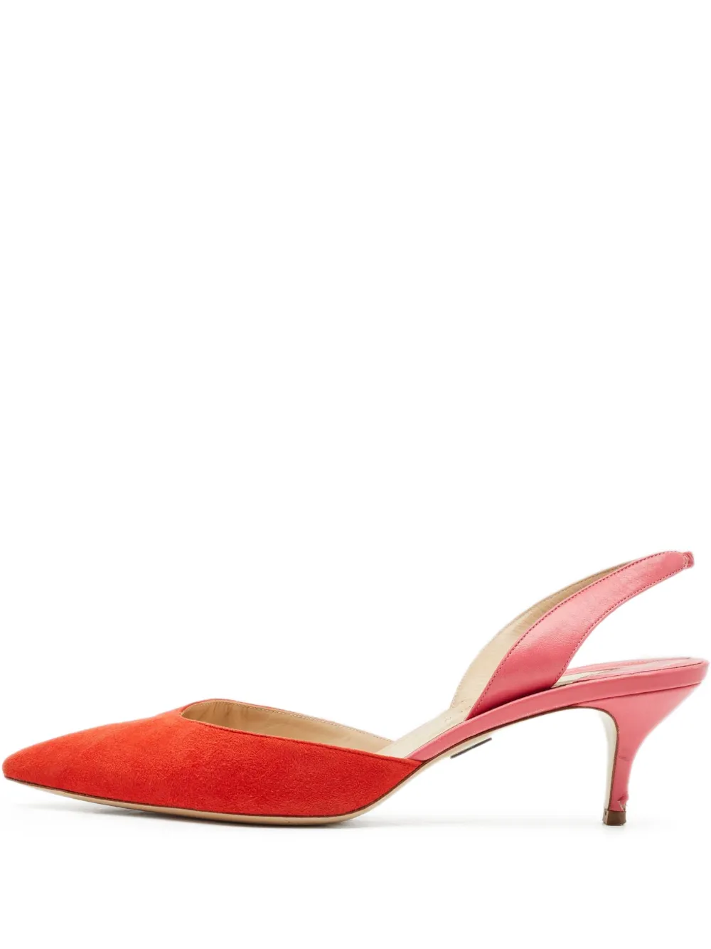 Paul Andrew slingback pointed pumps | Red | Image 1