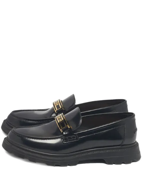 Christian Dior Pre-Owned Code leather loafers