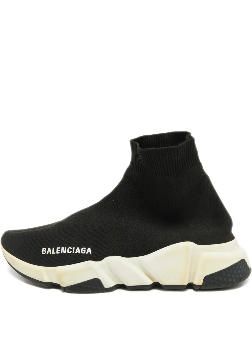 Balenciaga Pre-Owned Speed logo-detail slip-on sneakers - Schwarz