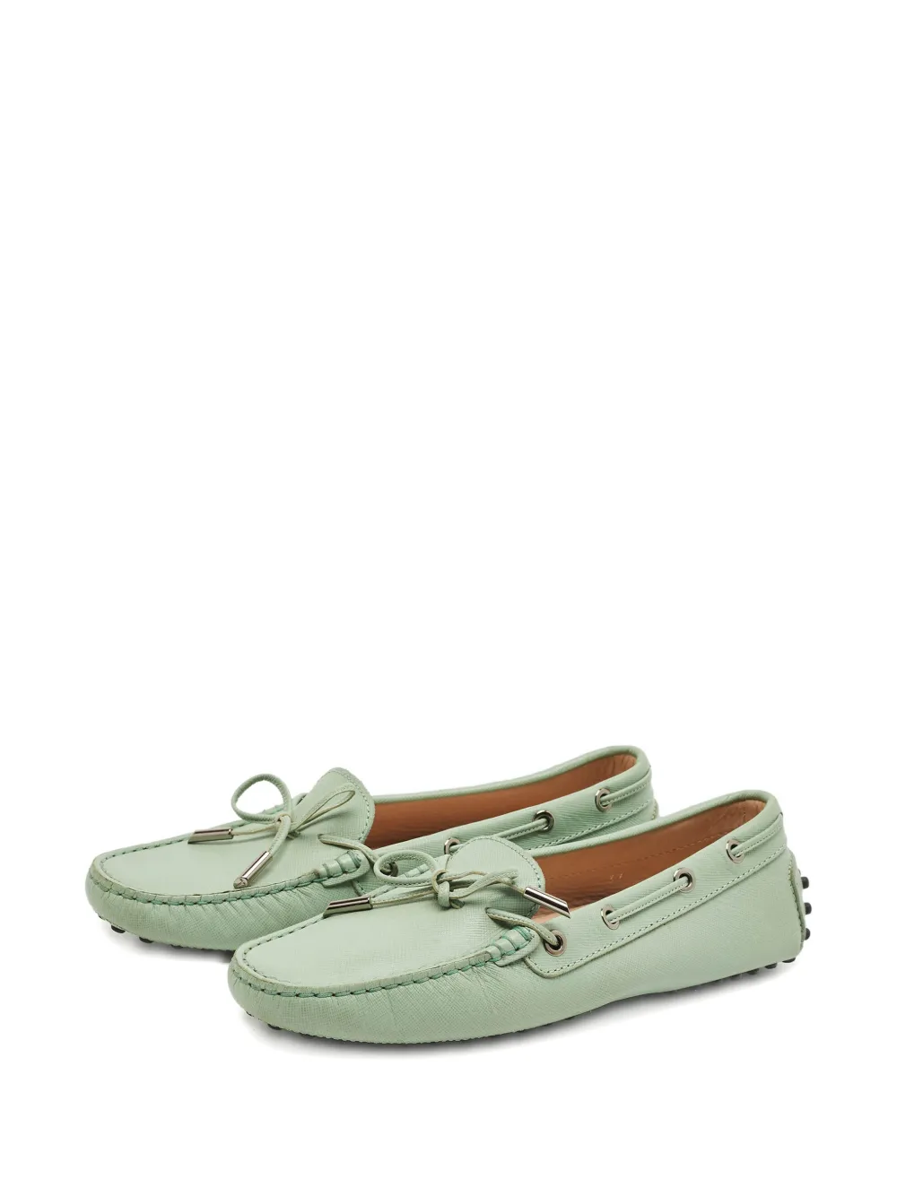 Tod's Vintage Gommino leren loafers - Groen
