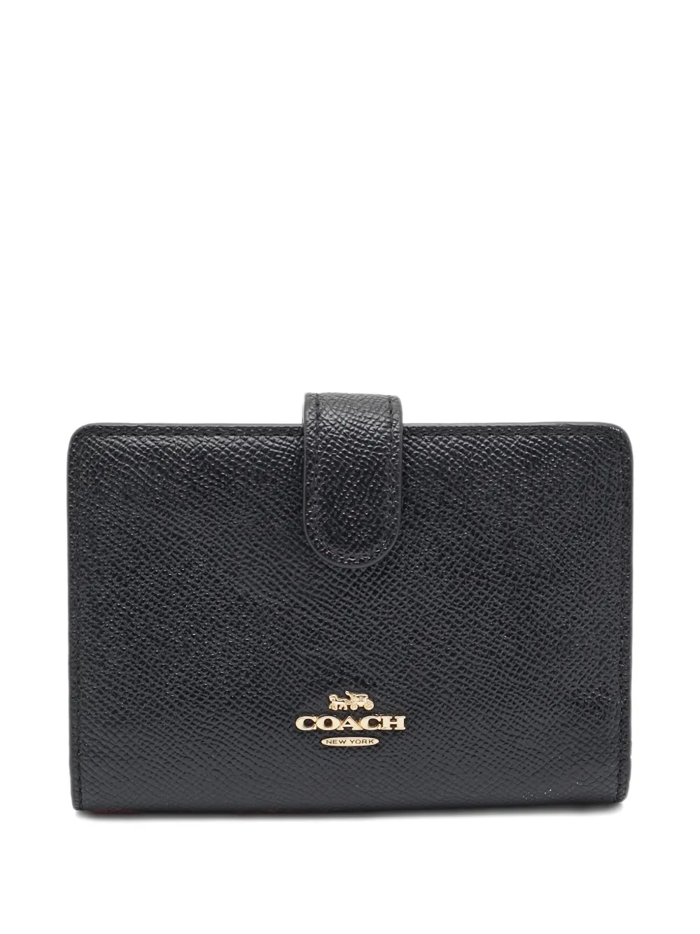 Coach Corner leather wallet - Nero