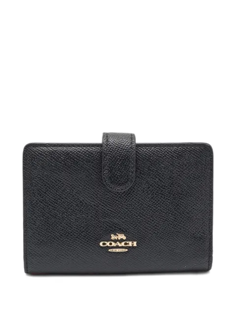 Coach Corner leather wallet