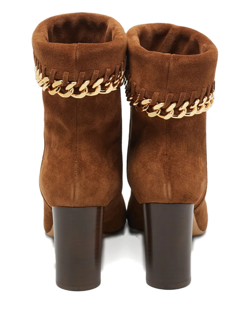 Casadei Chain suede boots - Bruin