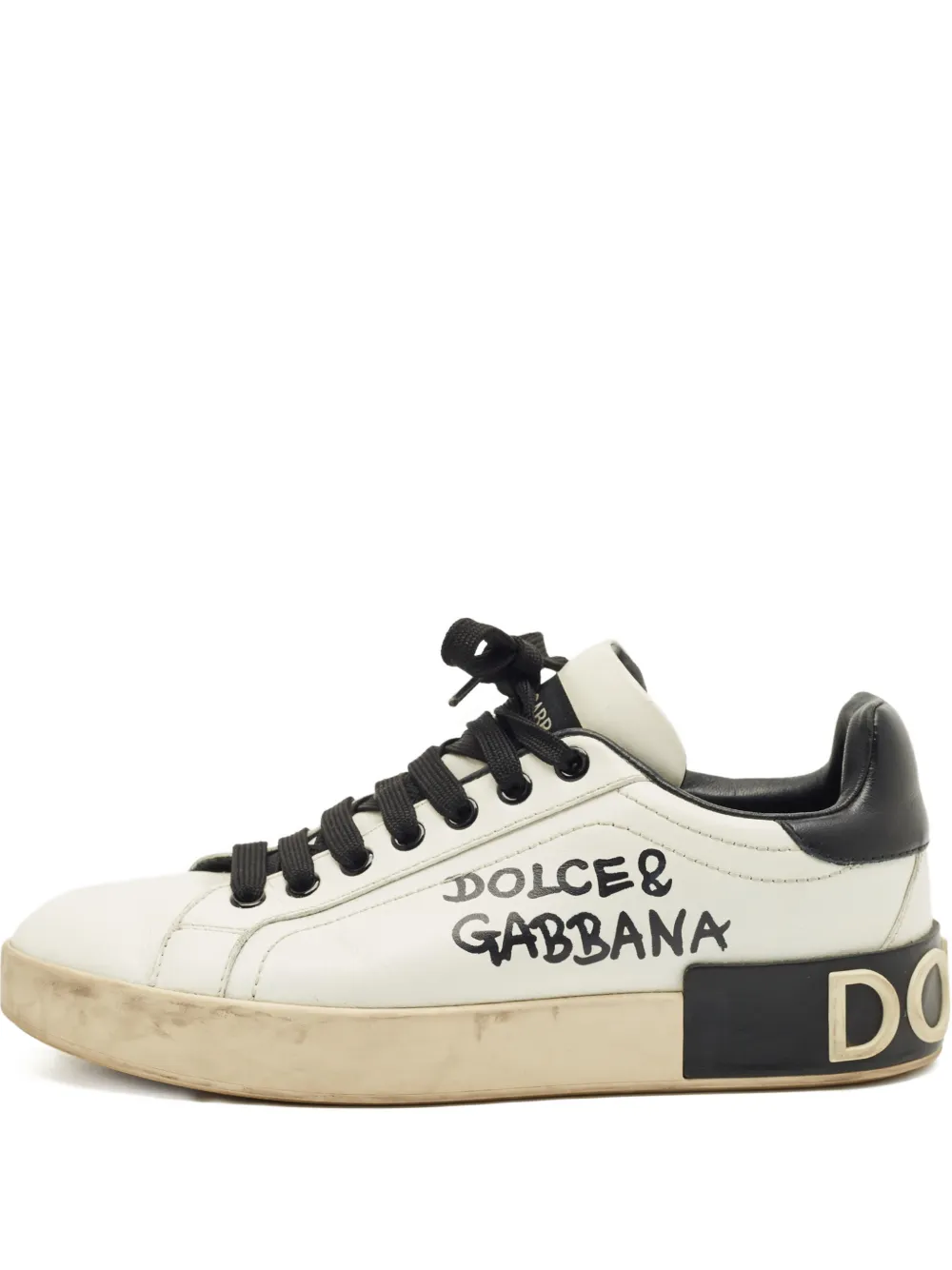 Dolce & Gabbana Pre-Owned Portofino sneakers - Bianco