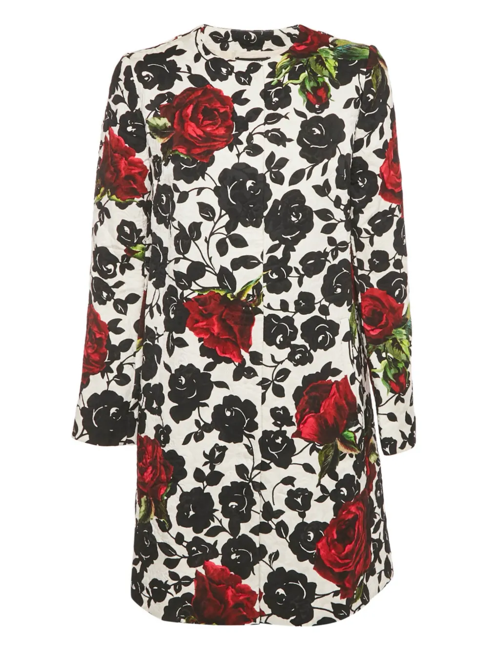 Dolce & Gabbana Pre-Owned floral jacquard jacket - Bianco