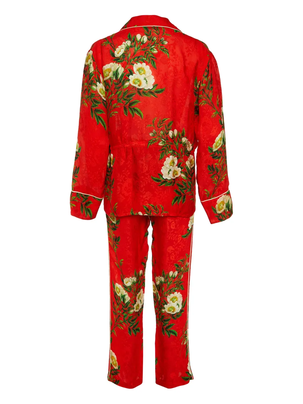 Gucci Pre-Owned floral-print pyjama set | Pre-Owned Pants | Image 2