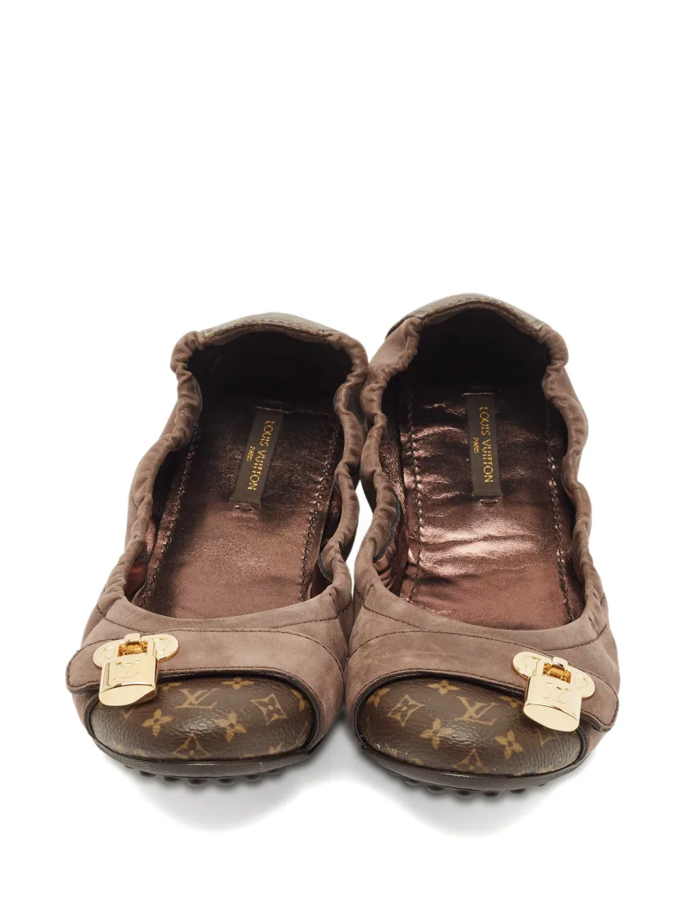Louis Vuitton Pre-Owned モノグラム フラットシューズ | ブラウン