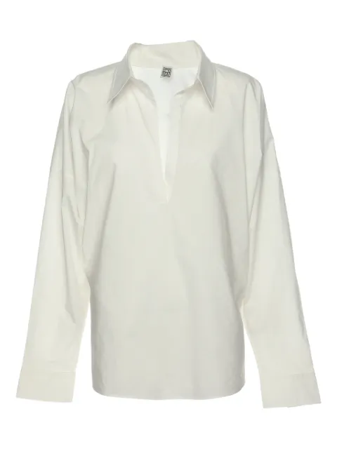 TOTEME cotton long-sleeve shirt