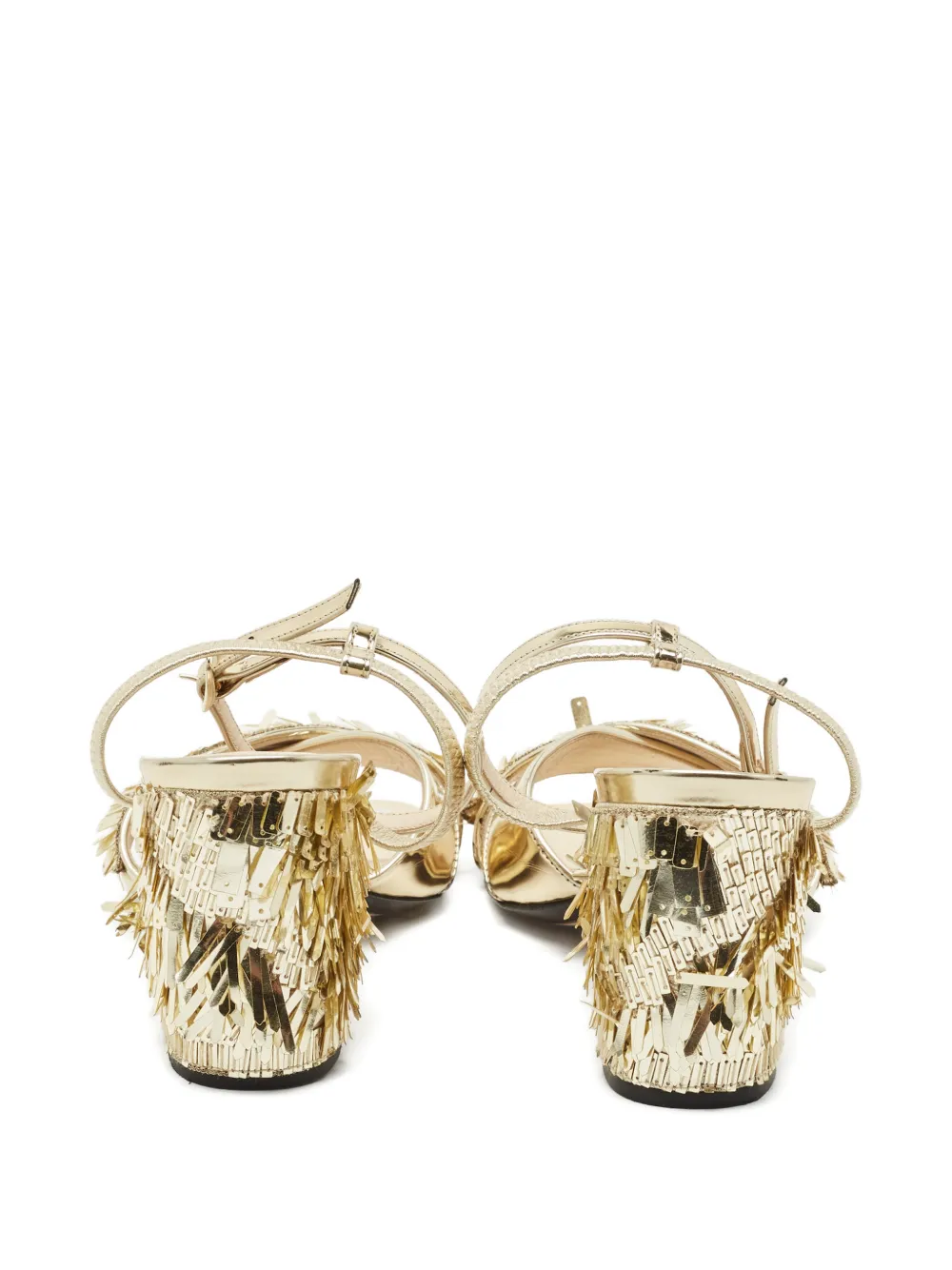 Nº21 ankle-strap heeled sandals - Goud