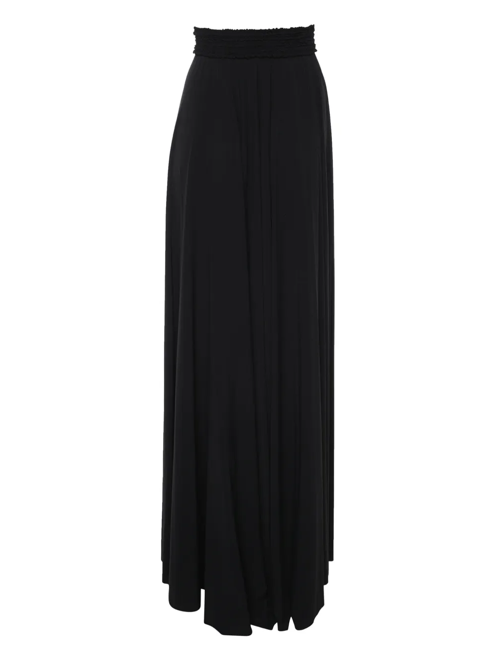 Lanvin Pre-Owned fluid maxi skirt - Zwart