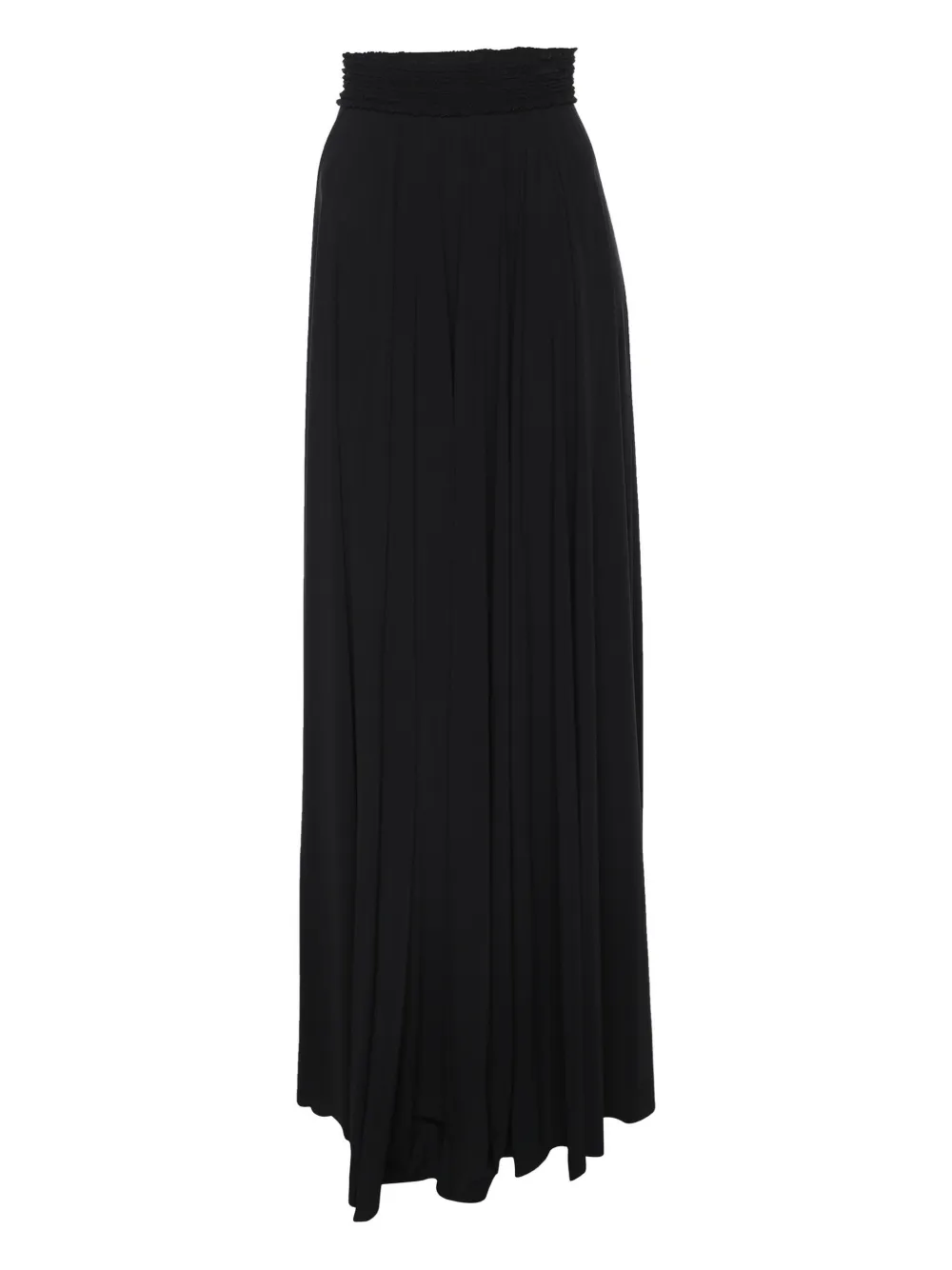 Lanvin Pre-Owned fluid maxi skirt - Nero