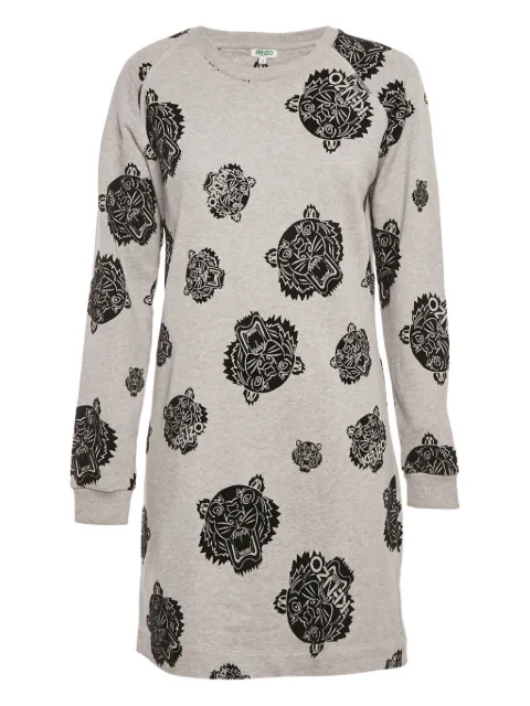 Kenzo Pre-Owned tiger-motif mini dress