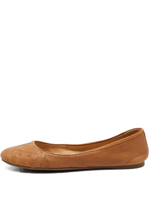 Tory Burch 38.5 calf leather ballet flats