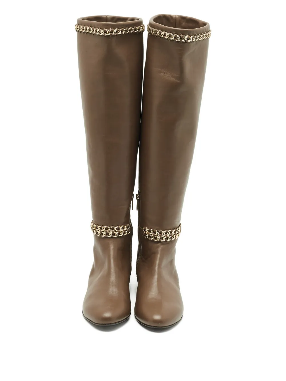 Le Silla leather knee-high boots - Bruin