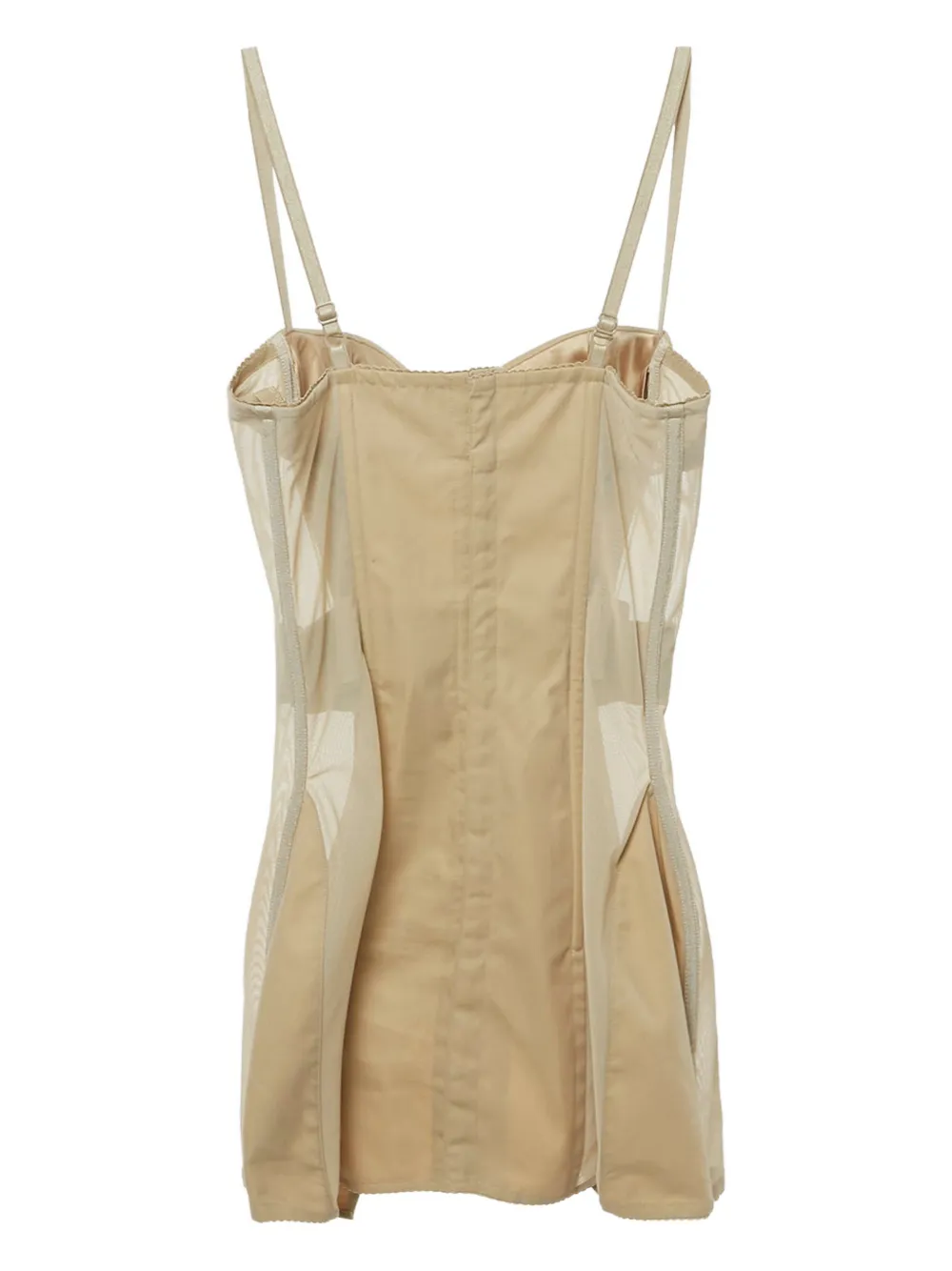Burberry Pre-Owned mesh-panelled corset top | Image 2