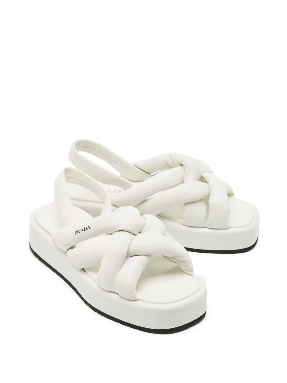 Prada Pre-Owned padded platform sandals | Image 2
