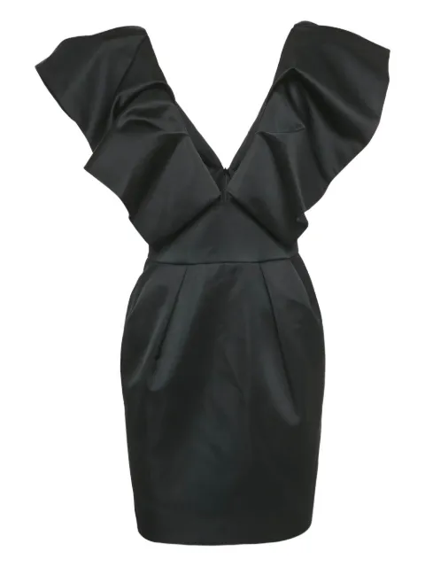 Alexandre Vauthier M Ruffle satin mini dress