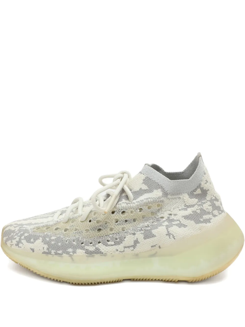 adidas Yeezy Sneakers mit Schnürung - Weiß