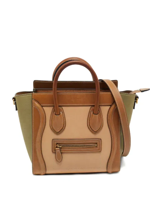 Celine Pre-Owned 2016 Nano leather tote bag