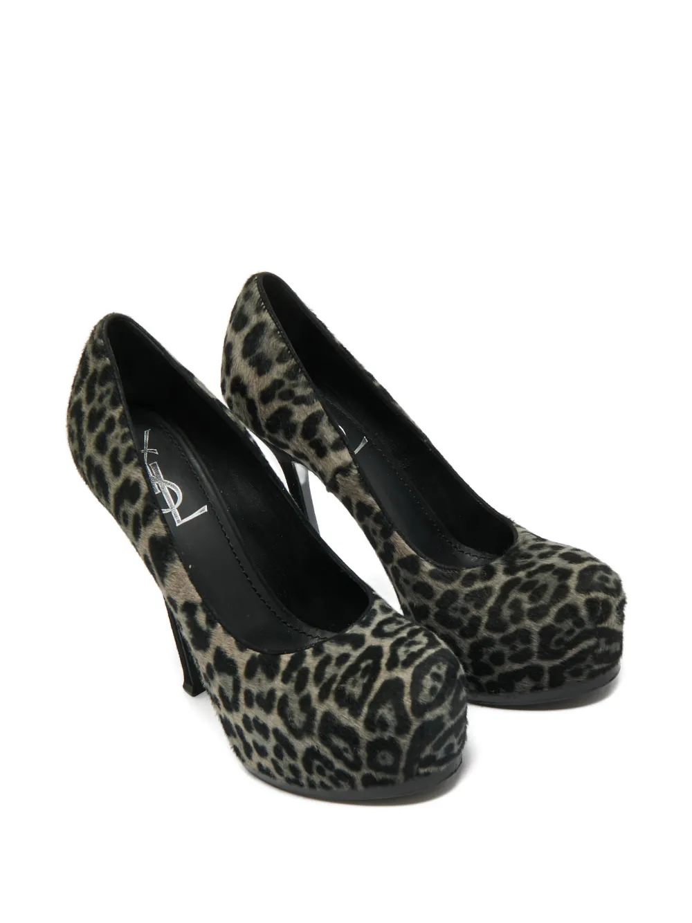 Saint Laurent Pre-Owned leopard-print platform pumps | Image 2
