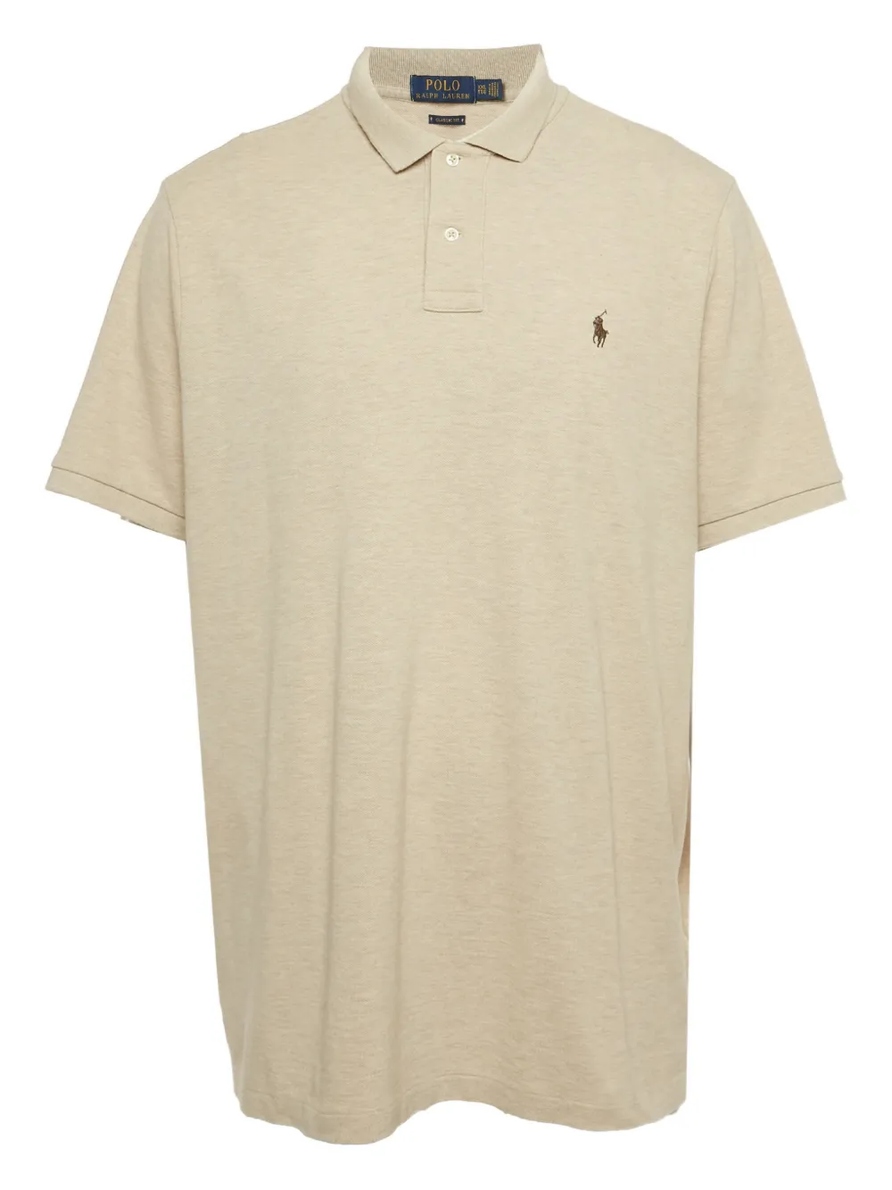 Polo Ralph Lauren cotton logo polo shirt - Toni neutri